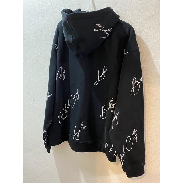 【新品、未使用、タグ付】Kith City Script Hoodie ブラック