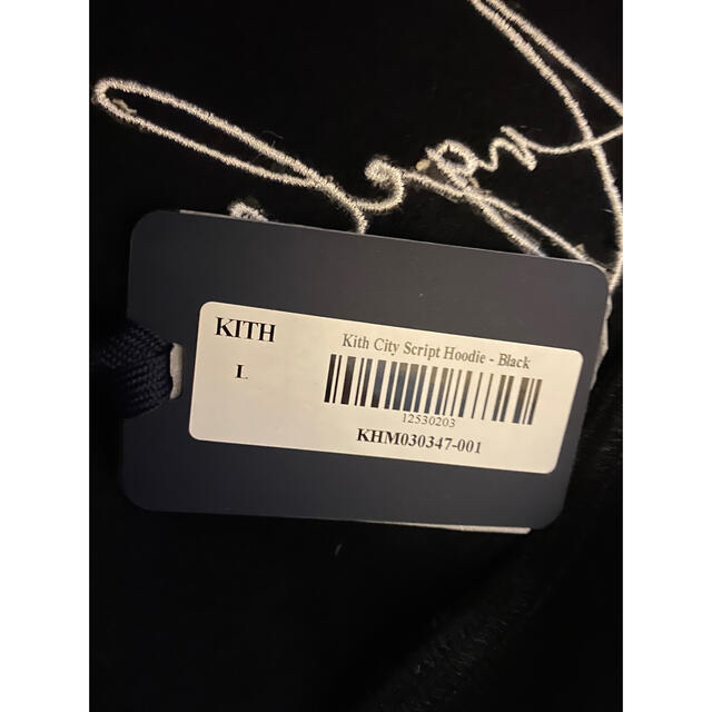 Supreme(シュプリーム)の【新品、未使用、タグ付】Kith City Script Hoodie ブラック メンズのトップス(パーカー)の商品写真