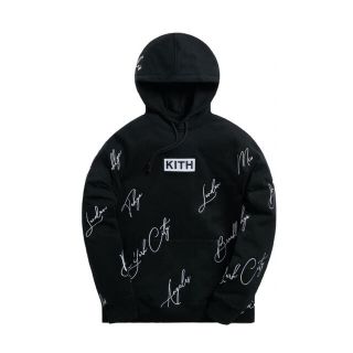 シュプリーム(Supreme)の【新品、未使用、タグ付】Kith City Script Hoodie ブラック(パーカー)