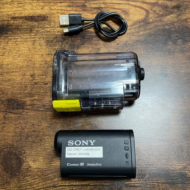 SONY(ソニー)のSONY HDR-AS15 ソニー　アクションカム スマホ/家電/カメラのカメラ(ビデオカメラ)の商品写真