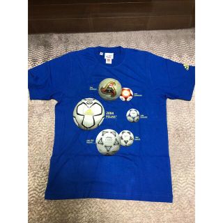 アディダス(adidas)の新・未 Tシャツ サッカー JFA adidas KIRIN ブルー  2004(ウェア)