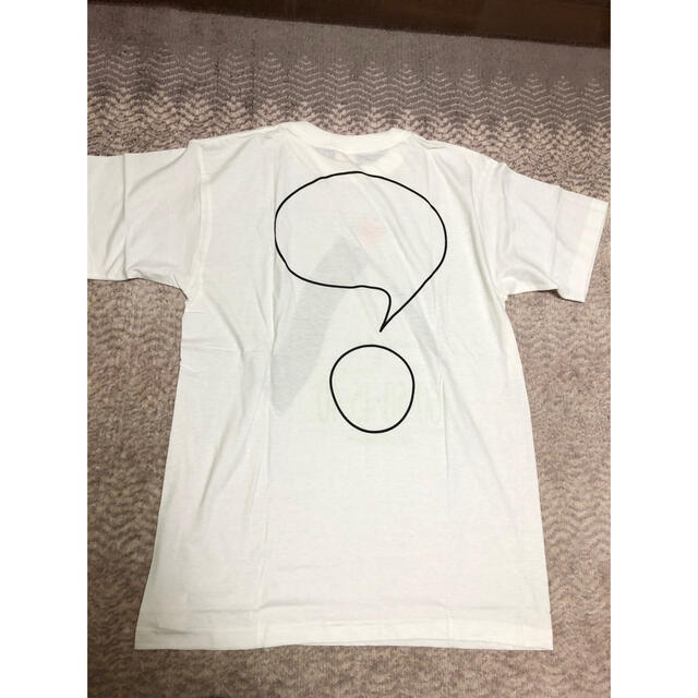 新品・未使用 電通 チャリティーTシャツ 白 ユニークらくがきTシャツ 丸襟 メンズのトップス(Tシャツ/カットソー(半袖/袖なし))の商品写真