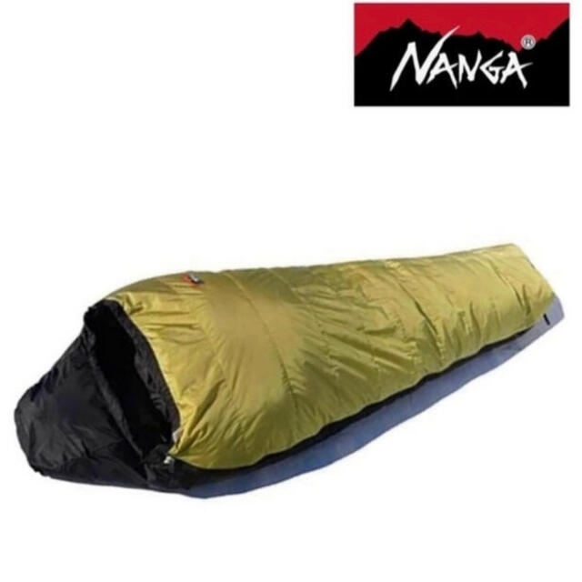 NANGA - ナンガ シュラフ オーロラライト 750DX オリーブ ブラックの