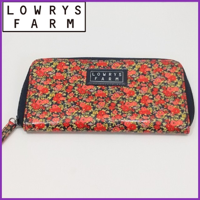 LOWRYS FARM(ローリーズファーム)のLOWRYS FARM ローリーズファーム 花柄 長財布 薄型 ウォレット レディースのファッション小物(財布)の商品写真