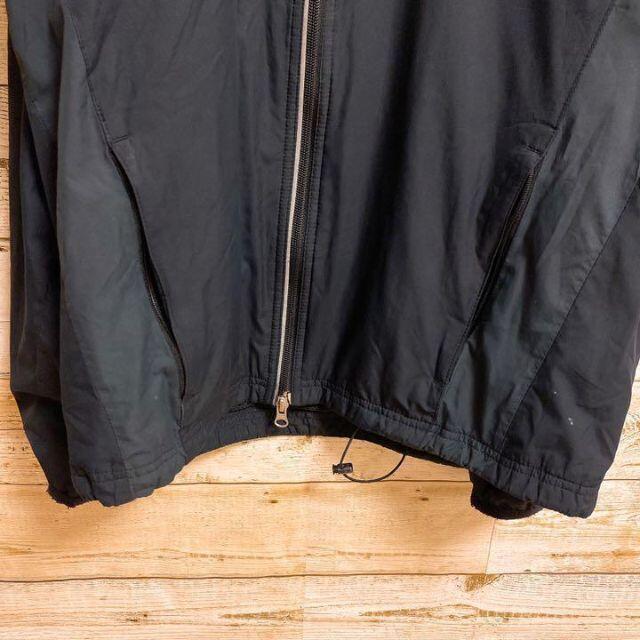 NIKE - 《NIKE》ワンポイントロゴ 長袖 ジップアップジャケット 黒 Mサイズの通販 by 古着屋Checkmate⭐︎｜ナイキならラクマ