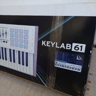 新品 Arturia KEYLAB 61 未使用 ソフトシンセ付キーボード(MIDIコントローラー)