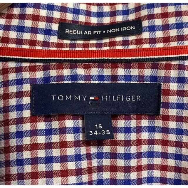 《チェック柄》TOMMY HILFIGER トミーヒルフィガー　BDシャツ　L メンズのトップス(シャツ)の商品写真