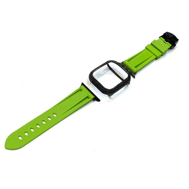 アップルウォッチカスタム　カバー＆ベルトセット メンズの時計(腕時計(デジタル))の商品写真