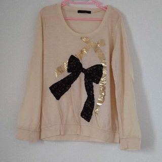 ページボーイ(PAGEBOY)の中古美品☆PAGEBOY ページボーイ レディース 長袖 トップス 薄手(カットソー(長袖/七分))