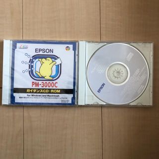 エプソン(EPSON)のEPSON PM-3000C ガイダンスCD プリンタードライバユーティリティ(PC周辺機器)