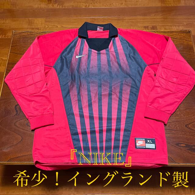 NIKE - 『NIKE』ナイキ ゲームシャツ 90s〜00s 白タグ イングランド製 NIKE - 『NIKE』ナイキ ゲームシャツ 90s〜00s 白タグ イングランド製