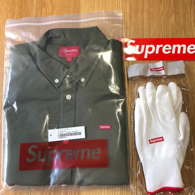 Supreme(シュプリーム)の新品　supreme small box twill shirt メンズのトップス(シャツ)の商品写真