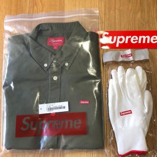 シュプリーム(Supreme)の新品　supreme small box twill shirt(シャツ)