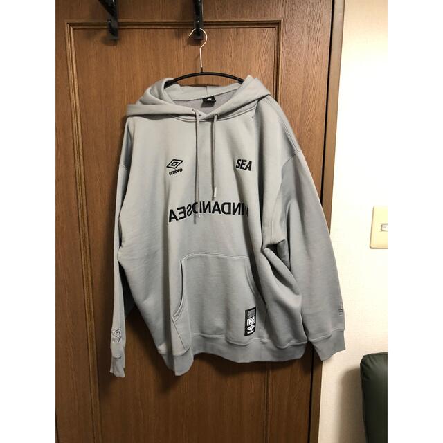 WIND AND SEA × UMBRO エンブロイダリー フーディ