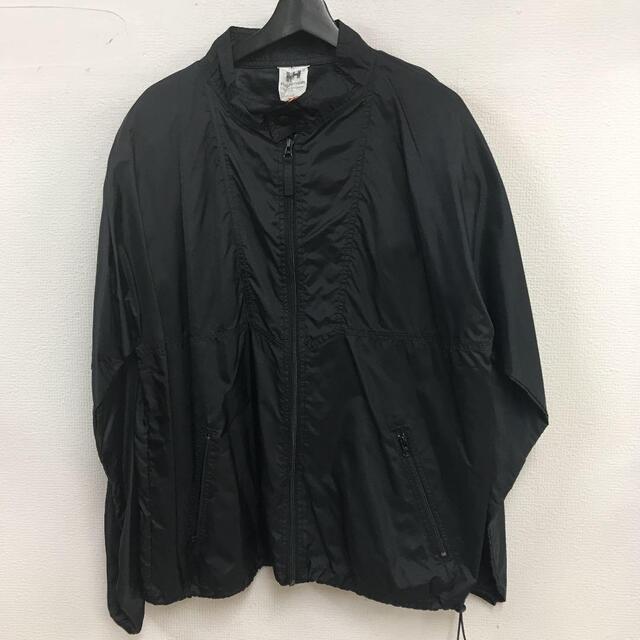 vintage HELLY HANSEN black anorak jktナイロンジャケット