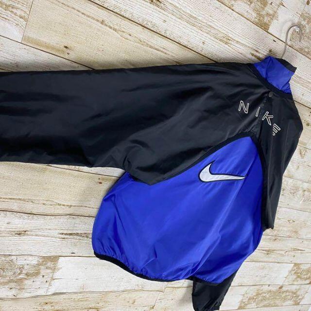 ○《90年代》NIKE ナイキ 白タグ ナイロンジャケット スウォッシュ M