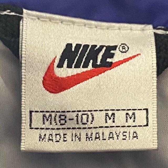 ○《90年代》NIKE ナイキ 白タグ ナイロンジャケット スウォッシュ M