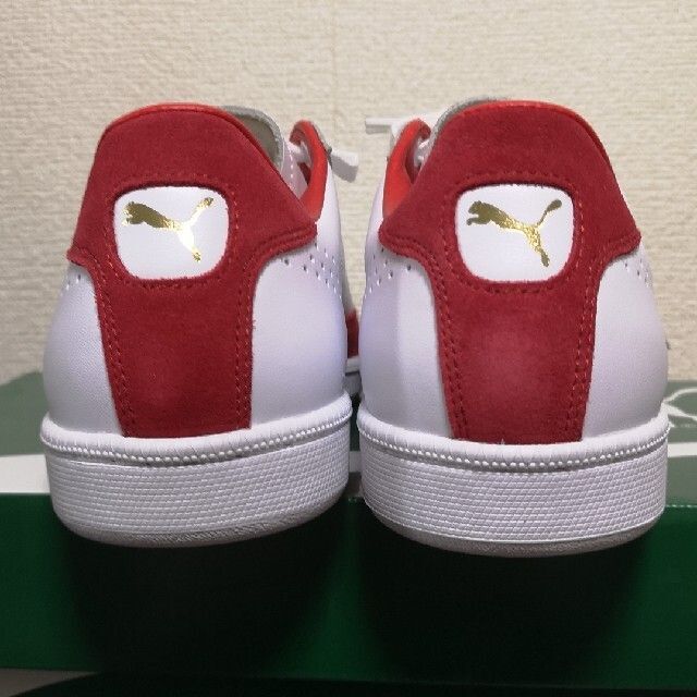 未使用 送料込 PUMA SUEDE SUPER PUMA 赤白