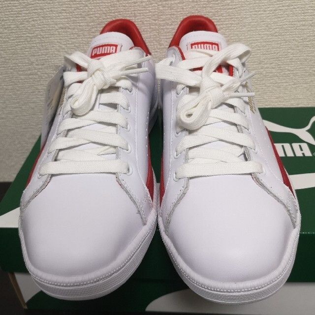 未使用 送料込 PUMA SUEDE SUPER PUMA 赤白