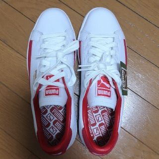 プーマ(PUMA)のPUMA プーマ スニーカー 白赤 28cm 新品未使用(スニーカー)