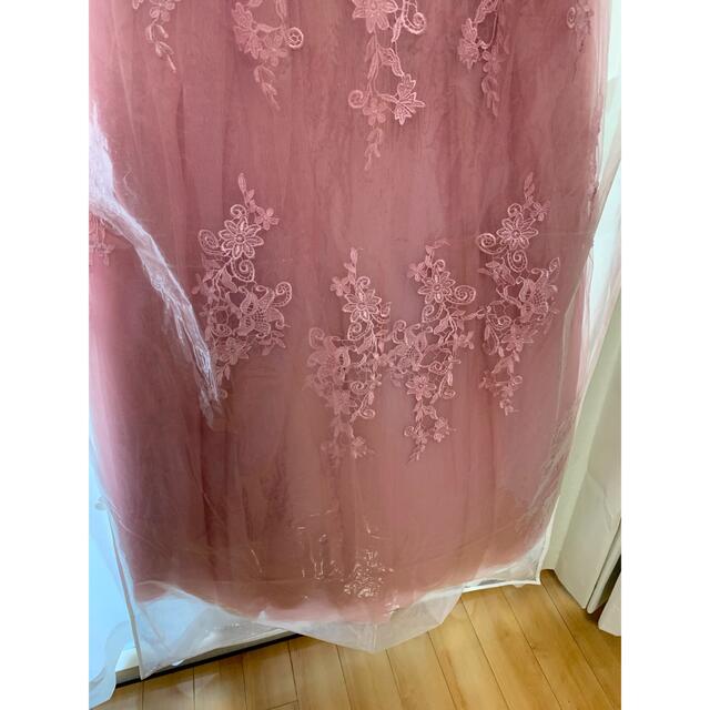 カラードレス ピンク レディースのフォーマル/ドレス(ウェディングドレス)の商品写真