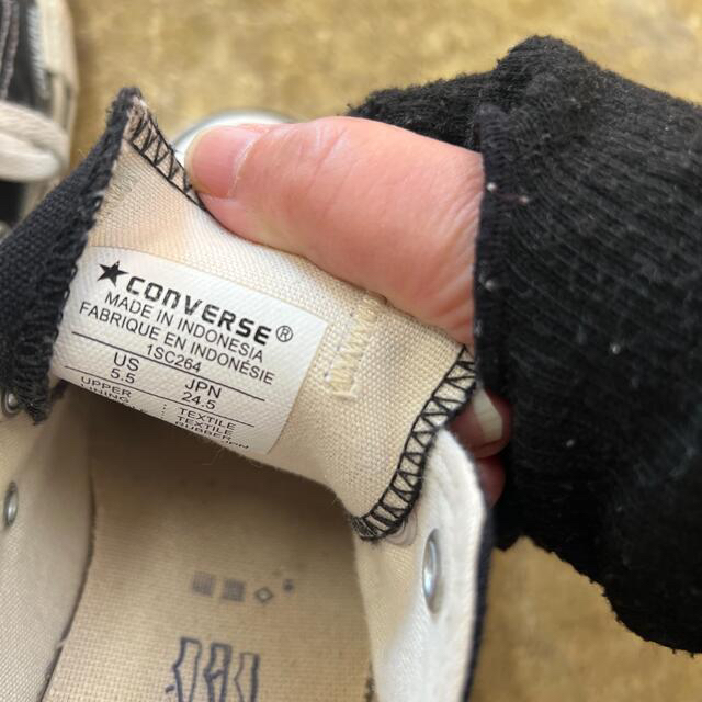 CONVERSE(コンバース)のコンバース 中古 24.5cm レディースの靴/シューズ(スニーカー)の商品写真