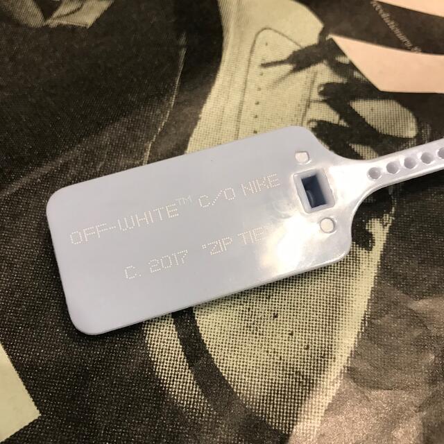 OFF-WHITE(オフホワイト)の青タグ off-white NIKE 2017 メンズの靴/シューズ(スニーカー)の商品写真