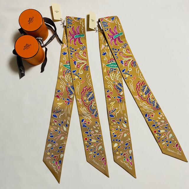 HERMES ツイリー 2022ss 《春の島 》 2本 www.sfbalions.org