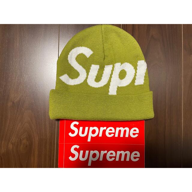 Supreme(シュプリーム)のシュプリーム　big logo beanie メンズの帽子(ニット帽/ビーニー)の商品写真