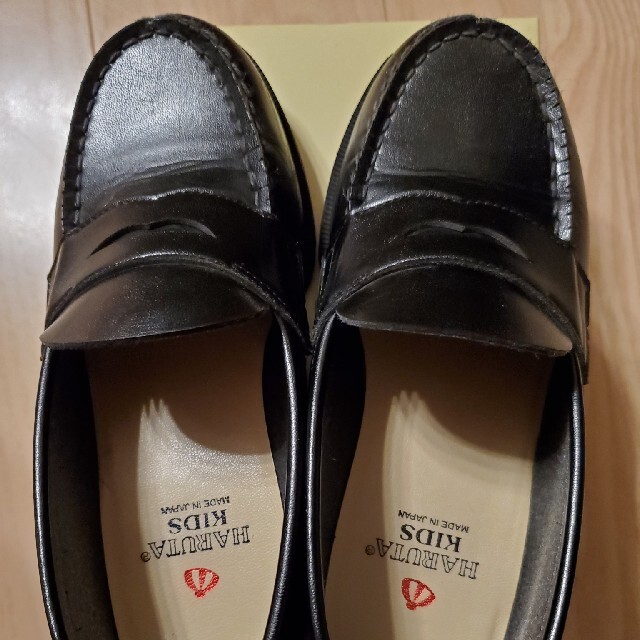 HARUTA せつな KIDS 黒 ローファー 20cm 日本製 HARUTA せつな KIDS 黒 ローファー 20cm 日本製