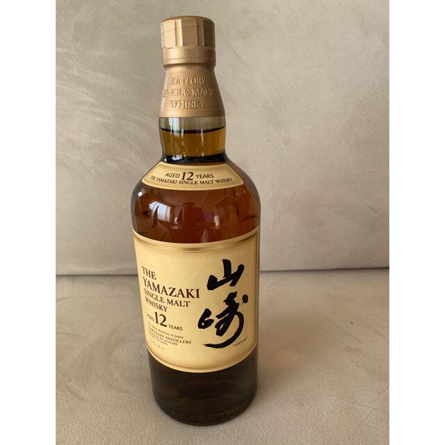 山崎　12年✨　新品　未開栓 食品/飲料/酒の酒(ウイスキー)の商品写真
