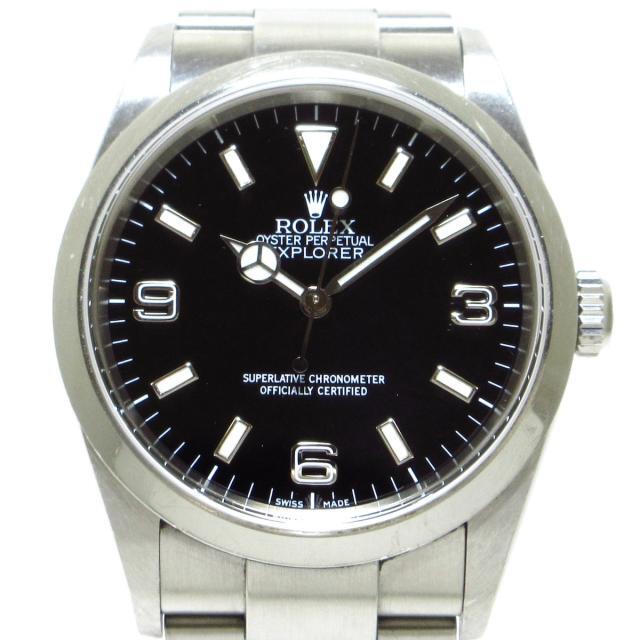 ROLEX - ロレックス 腕時計 エクスプローラー1 黒