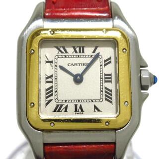カルティエ(Cartier)のカルティエ 腕時計 パンテールSM 白(腕時計)