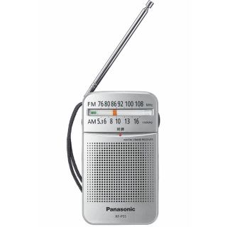 Panasonic パナソニックFM/AM 2バンドレシーバー RF-P55-S(ラジオ)