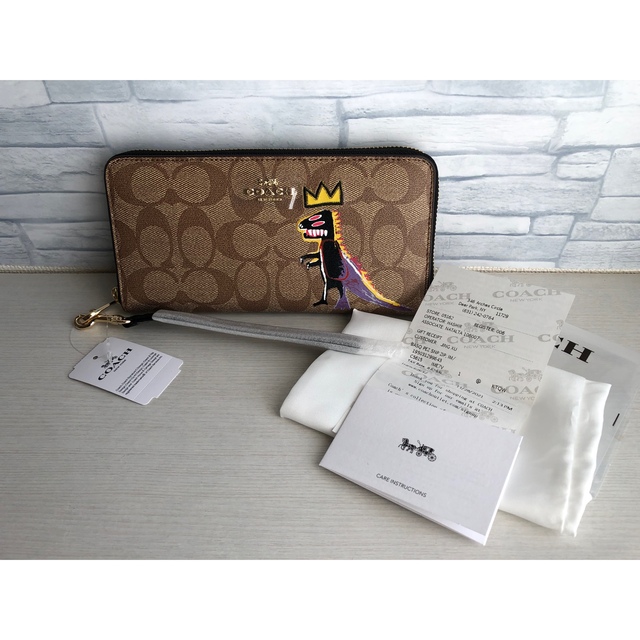 COACH コーチ×バスキアコラボ　リストレット　長財布　☆新品未使用☆