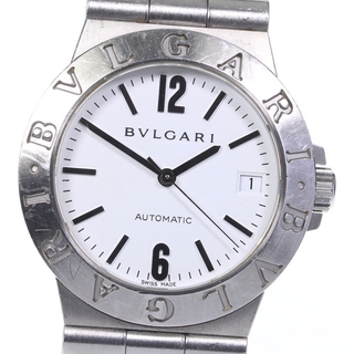 ブルガリ(BVLGARI)のブルガリ ディアゴノ デイト LCV35S 自動巻き メンズ 【中古】(腕時計(アナログ))