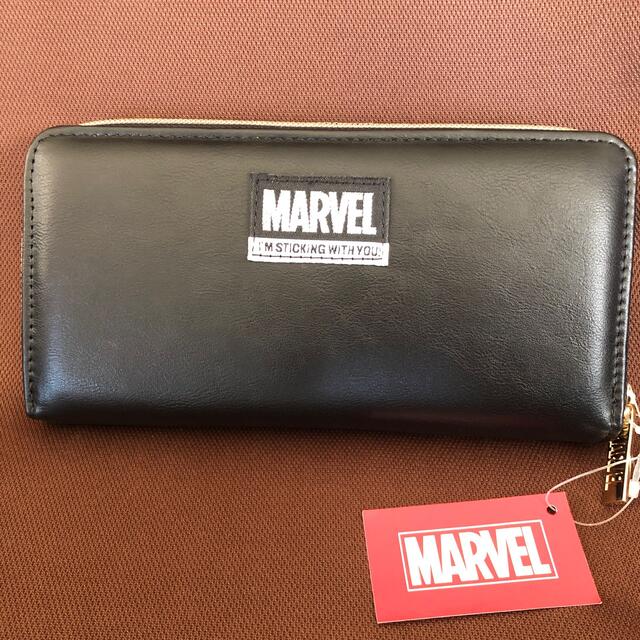 MARVEL(マーベル)の新品MARVELマーベル長財布　ロングウォレット　カモフラグレー メンズのファッション小物(長財布)の商品写真