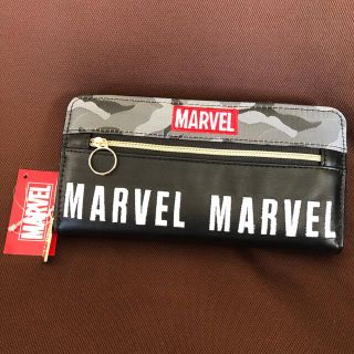 マーベル(MARVEL)の新品MARVELマーベル長財布　ロングウォレット　カモフラグレー(長財布)