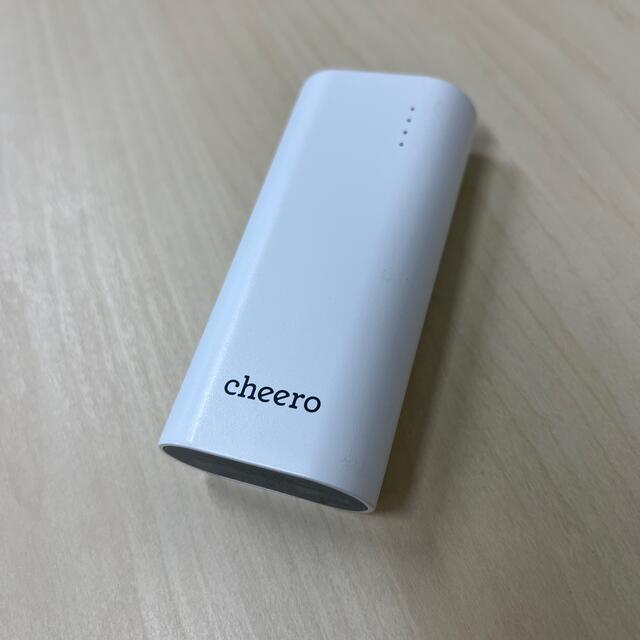 cheero 大容量モバイルバッテリー Power Plus 3 mini スマホ/家電/カメラのスマートフォン/携帯電話(バッテリー/充電器)の商品写真