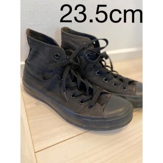 コンバース(CONVERSE)のコンバース チャックテイラー オールスター ハイ ブラック モノクローム23.5(スニーカー)