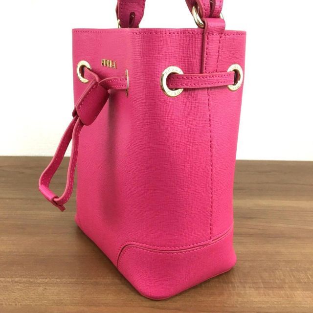 Furla(フルラ)の極美品 フルラ ステイシー 2WAYバッグ ピンク 82 レディースのバッグ(ショルダーバッグ)の商品写真