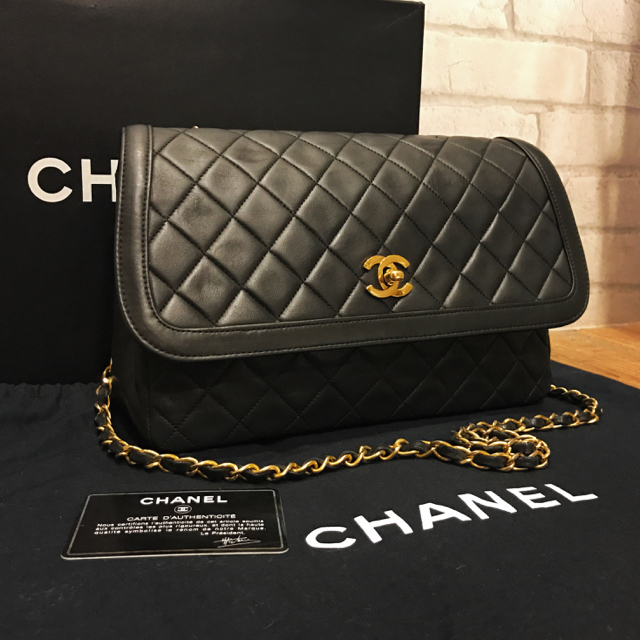 【新品、本物、当店在庫だから安心】 CHANEL デカココ ビンテージチェーンショルダーバッグ マトラッセ 正規☆シャネル - ショルダーバッグ 【新品、本物、当店在庫だから安心】 CHANEL デカココ ビンテージチェーンショルダーバッグ マトラッセ 正規☆シャネル - ショルダーバッグ