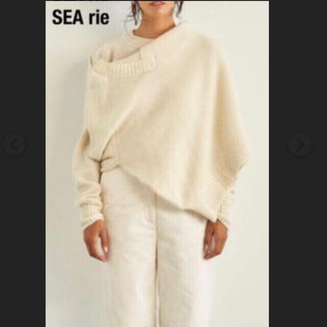 SEA(シー)のSEA ウールカシミア2in1ニット　　セリーヌ レディースのトップス(ニット/セーター)の商品写真