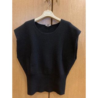 クロエ(Chloe)の美品　クロエ　ファーストライン　カシミアベスト　ニット　サイズxs(ベスト/ジレ)