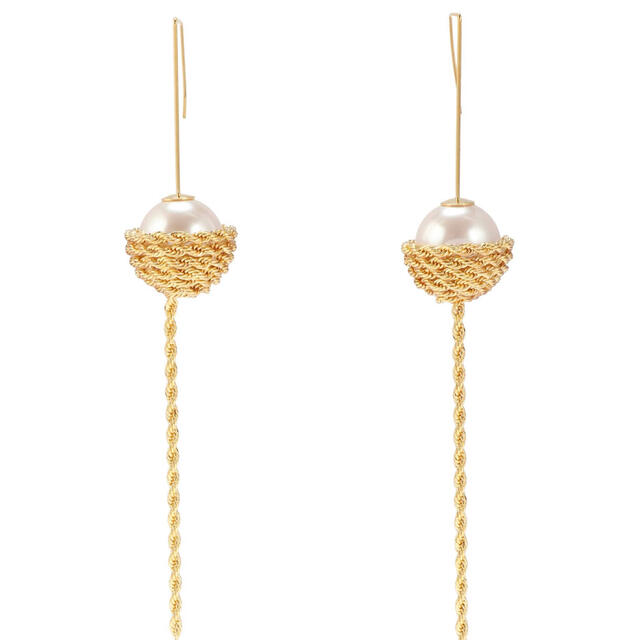 【新品未使用1点限定】UN3D. / PEARL CHAIN PIERCE