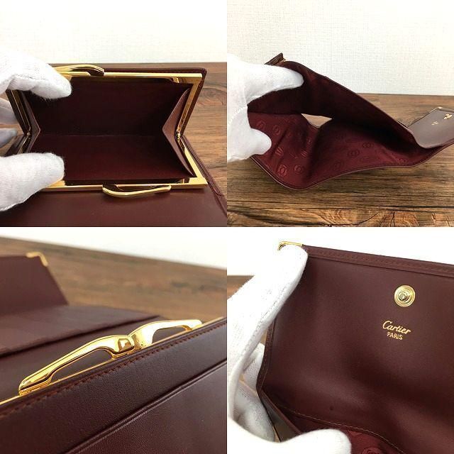Cartier - 極美品 Cartier 三つ折り財布 マストライン 87の通販 by old