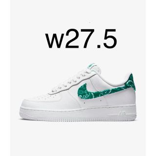 ナイキ(NIKE)のNIKE WMNS AIR FORCE 1LOW GREEN PAISLEY(スニーカー)