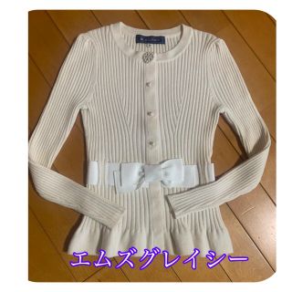 エムズグレイシー(M'S GRACY)の超美品　エムズグレイシー  完売　定番　リボンニット(ニット/セーター)