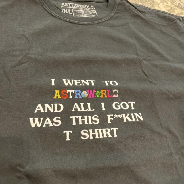 【レア美品】travis scott astoro world tシャツ メンズのトップス(Tシャツ/カットソー(半袖/袖なし))の商品写真