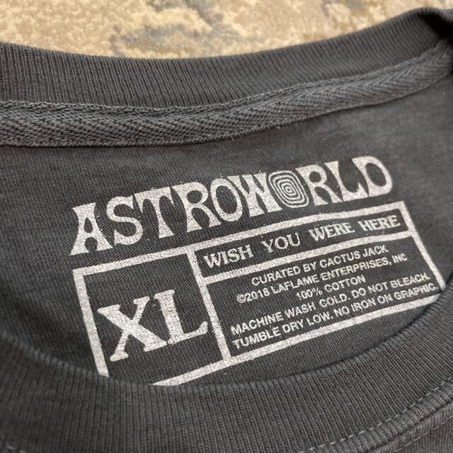 【レア美品】travis scott astoro world tシャツ メンズのトップス(Tシャツ/カットソー(半袖/袖なし))の商品写真